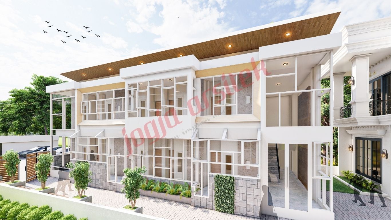 desain kos 2 lantai