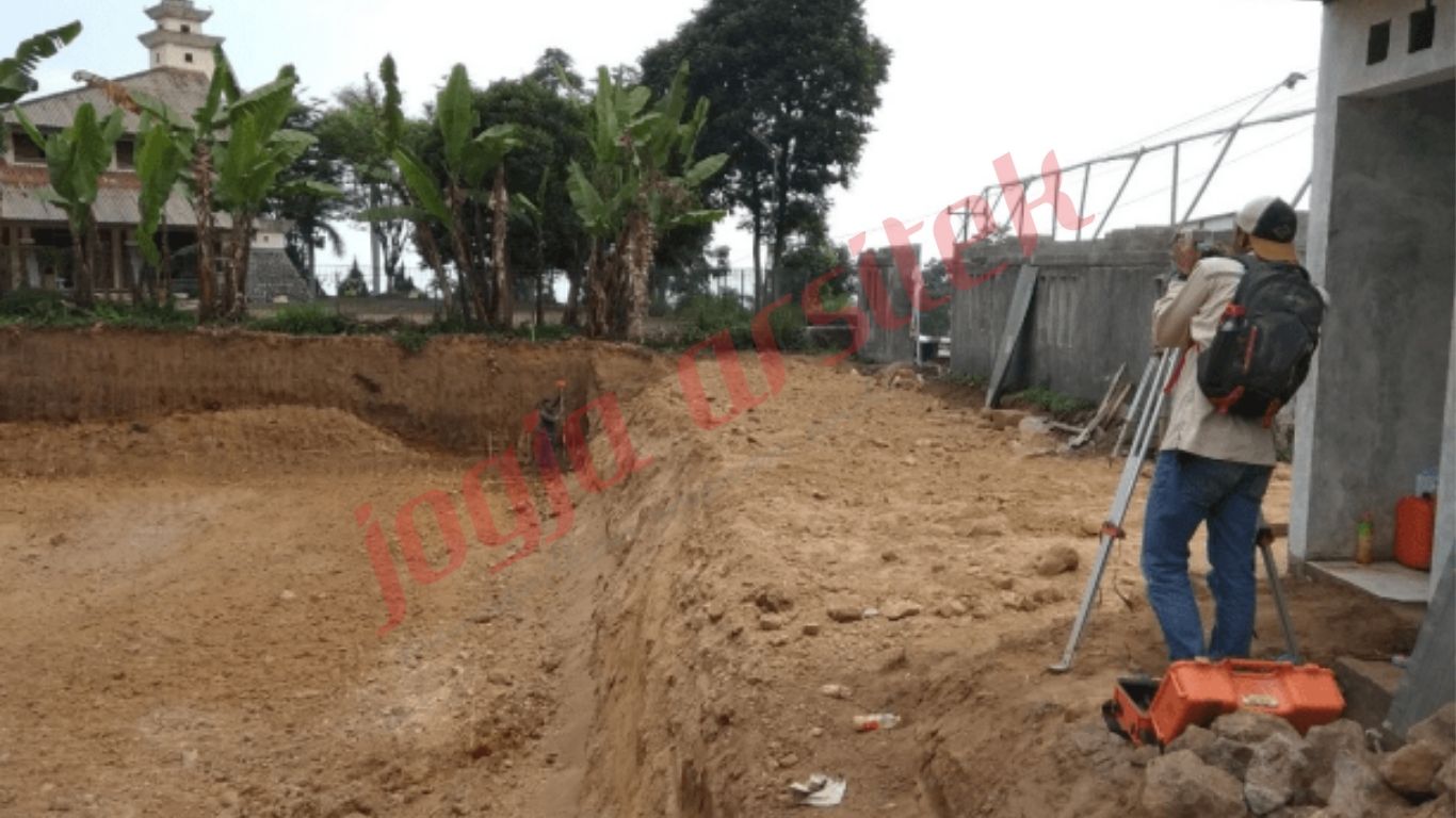 proyek uji sondir dan survey topografi